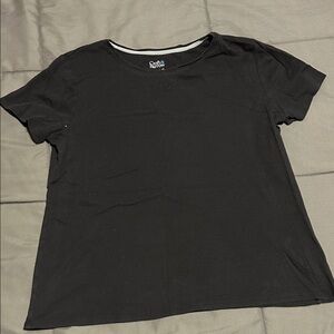 Croft & Barrow Classic Black Tee